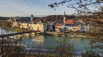 Herbstansichten von Wasserburg a.Inn